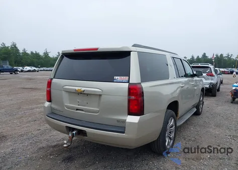 2015 Chevrolet Suburban 1500 Lt из США, поврежденный, VIN 1GNSKJKC5FR569101